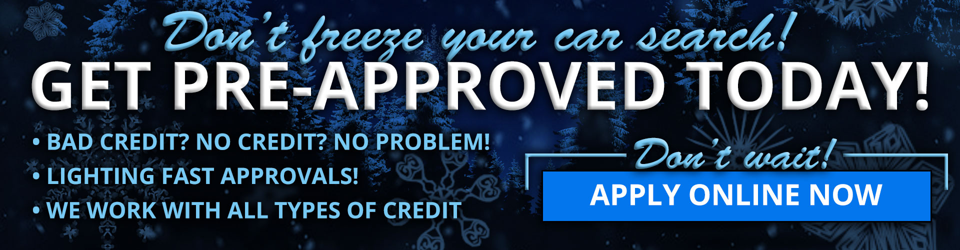 Winter Get Pre-Approved